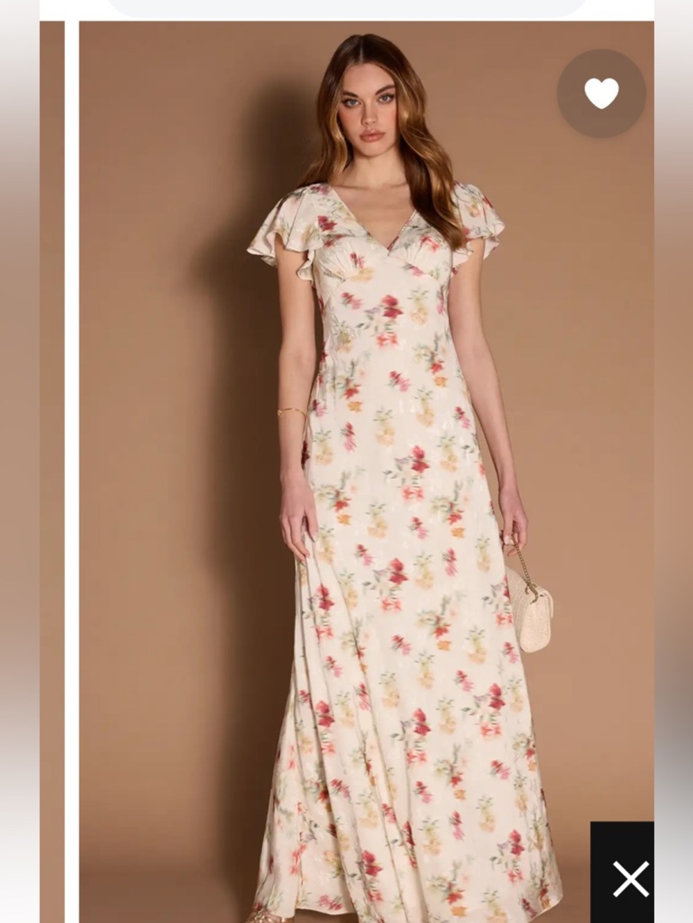 AZAZIE SILKY MAXI DRESS